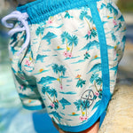 Load image into Gallery viewer, Paradise Shores Swim Shorts

